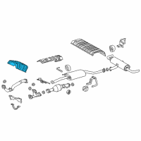 OEM 2021 Lexus RX450h INSULATOR, Front Floor Diagram - 58151-0E050