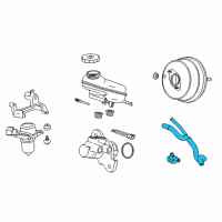 OEM Cadillac Vacuum Hose Diagram - 22951282