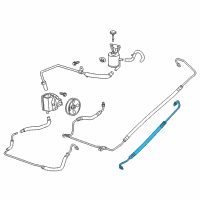 OEM GMC Savana 2500 Return Hose Diagram - 84371432