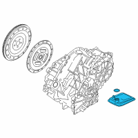 OEM 2014 Lincoln MKZ Filter Diagram - DG9Z-7A098-A
