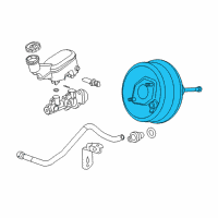 OEM Pontiac G5 Booster Diagram - 20852777