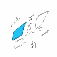 OEM 2015 Infiniti Q40 WELT Body Side Diagram - 76921-1NM0A