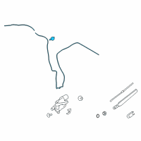 OEM 2020 Ford EcoSport Hose Assembly Diagram - GN1Z-17A605-D