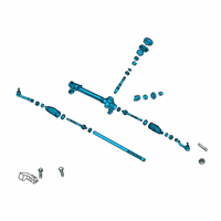 OEM Kia Optima Gear Assy-Steering Diagram - 56500A8800