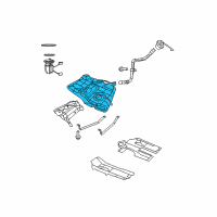OEM 2014 Chrysler 200 Fuel Tank Diagram - 68171752AA