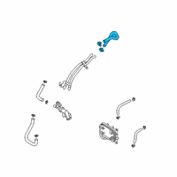 OEM 2021 Hyundai Tucson Hose Assembly-A.T.F Outlet Diagram - 97324-D3800