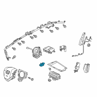 OEM 2015 Honda Civic Sensor Assy., Side Impact Diagram - 77970-TS8-A01