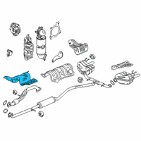 OEM 2020 Honda Civic Plate A, Floor Ht/Baf Diagram - 74600-TGN-E00