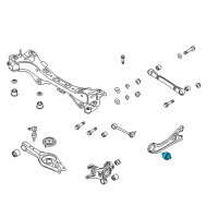 OEM 2015 Hyundai Azera Bush-Rear Trailing Arm, RH Diagram - 55275-3S000