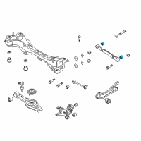 OEM 2016 Kia Sedona Bushing Diagram - 551183R000