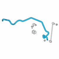 OEM 2020 Honda Pilot Spring, Front Stabilizer Diagram - 51300-TG7-A01