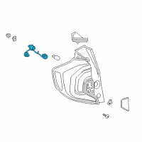 OEM GMC Socket & Wire Diagram - 84240490