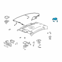 OEM 2011 Chevrolet Malibu Housing Asm-Dome Lamp Diagram - 20883694