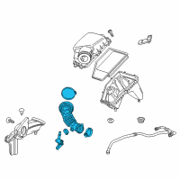 OEM 2022 Chevrolet Malibu Outlet Duct Diagram - 84761167