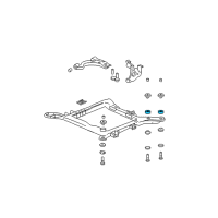 OEM 1999 Buick Park Avenue Upper Insulator Diagram - 25757174