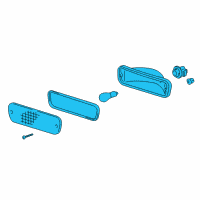 OEM 2000 Toyota Tacoma Signal Lamp Assembly Diagram - 81520-04010