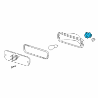 OEM 1999 Toyota Tacoma Socket Diagram - 90075-99092