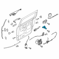 OEM 2017 Kia Sedona Roller Arm Assembly-Rear D Diagram - 83980A9000