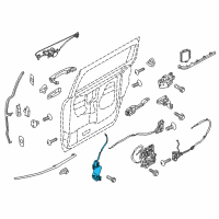 OEM 2017 Kia Sedona Roller Arm Assembly-Rear D Diagram - 83960A9000
