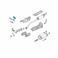 OEM 2005 Honda Civic Insulator, Dashboard (Lower) Diagram - 74250-S7C-000