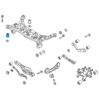 OEM 2018 Hyundai Sonata Bushing-Crossmember Diagram - 55450-C1100