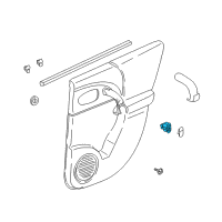 OEM 2002 Saturn Vue Switch Asm-Rear Side Door Window *Very Dark Grayy Diagram - 22633184