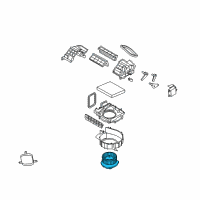 OEM Infiniti Motor Assy-Blower W/Case Diagram - B7225-JK60C