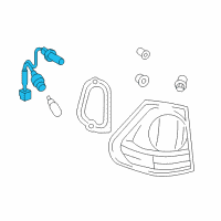 OEM 2006 Lexus RX400h Cord Diagram - 81555-48100