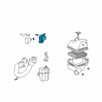 OEM Toyota RAV4 Air Hose Diagram - 17881-36040