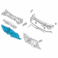 OEM Hyundai Elantra Coupe Panel Complete-Dash Diagram - 64300-3Y550