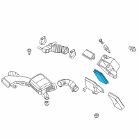 OEM 2015 Chevrolet City Express Air Filter Diagram - 19316246