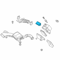 OEM Chevrolet City Express Cover, Air Cleaner Housing Diagram - 19316244