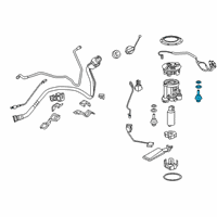 OEM 2020 Lexus RX350L Valve Assy, Fuel Main Diagram - 23070-31030