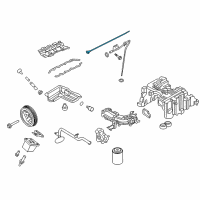OEM 2017 Nissan Titan XD Gauge - Oil Level Diagram - 11140-EZ40A