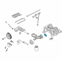 OEM Nissan Titan XD Gasket-Intake Manifold Diagram - 14035-EZ40C