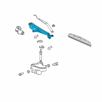 OEM Lexus GS300 Link Assy, Windshield Wiper Diagram - 85150-30580