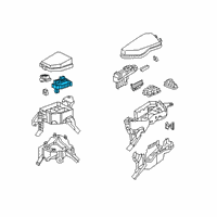 OEM 2021 Toyota RAV4 Junction Block Diagram - 82610-42090