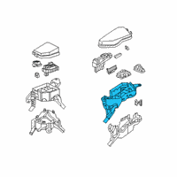 OEM 2021 Toyota Venza Fuse & Relay Box Diagram - 82740-42080