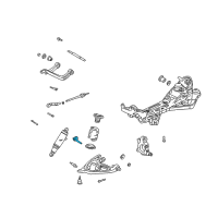 OEM Chevrolet Uplander Adjust Bolt Diagram - 11562165