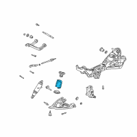 OEM 2005 Buick Rendezvous Rear Spring Assembly Diagram - 10412896