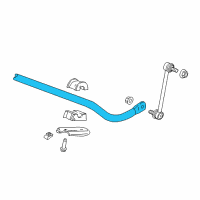 OEM 2019 Cadillac CT6 Stabilizer Bar Diagram - 84173771