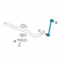 OEM 2018 Cadillac CT6 Link Asm-Front Stabilizer Shaft Diagram - 84009235