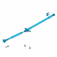 OEM 2016 Lincoln MKZ Drive Shaft Diagram - DP5Z-4R602-A