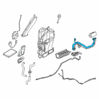 OEM 2007 Ford Escape AC Hose Diagram - 7M6Z-19835-A