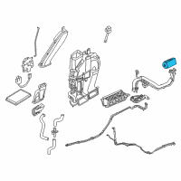 OEM Mercury Expansion Valve Diagram - 9M6Z-19849-A