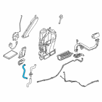 OEM 2009 Ford Escape Center Hose Diagram - 5M6Z-19K592-CA