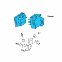 OEM Cadillac ATS ABS Control Unit Diagram - 22843986