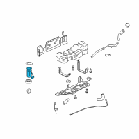 OEM 2006 GMC Envoy XL Fuel Pump Diagram - 19418261