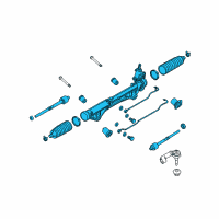 OEM 2010 Ford F-150 Gear Assembly Diagram - AL3Z-3504-CRM