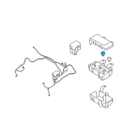 OEM 2014 Hyundai Santa Fe Sport Relay Assembly-Power Diagram - 39160-37110